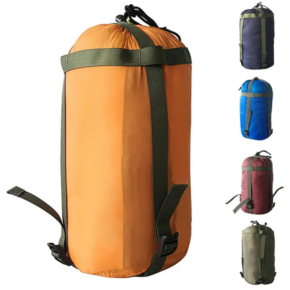 Bolsa de almacenamiento para acampar al aire libre, bolsa de almacenamiento para dormir de emergencia, bolsa de almacenamiento, bolsa de almacenamiento, saco de cosas de compresión - imagen 3
