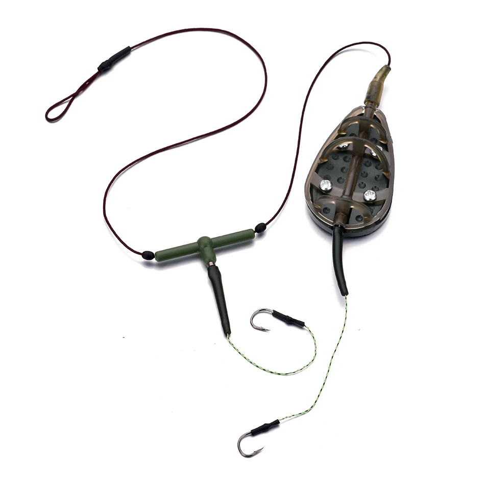 Este kit de señuelo de pesca está diseñado para una pesca efectiva y eficiente.