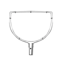 Anillo De acero inoxidable sólido fuerte, Red De aterrizaje, Red De inmersión, Red De pliegue, Red De Pesca, accesorios para exteriores, 25cm-40cm