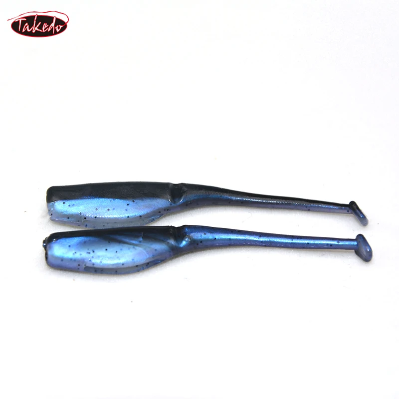 TAKEDO-Cebo Artificial Realista de PVC, Señuelos Blandos, Wobblers, Swimbait para Pesca de Carpa Lubina, 5,8 cm, 1,1G, 2022, 12, 12, Cebo - imagen 2
