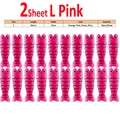 2 pack Pink L