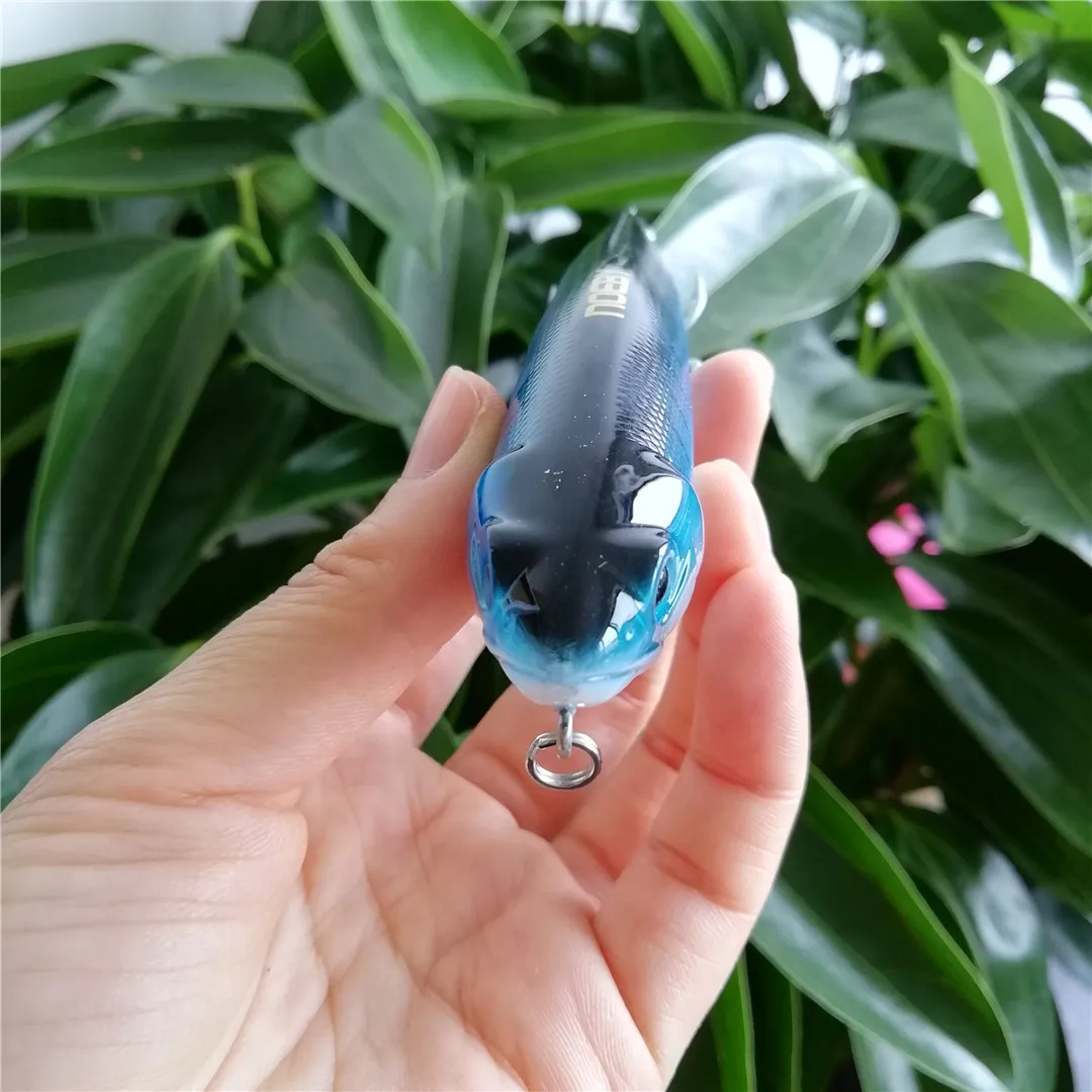 Noeby 115F 25,5g Topwater Pencil Dog Walker Señuelos de pesca cebo duro Artificial para Lucio lubina Señuelos de pesca de agua salada - imagen 4