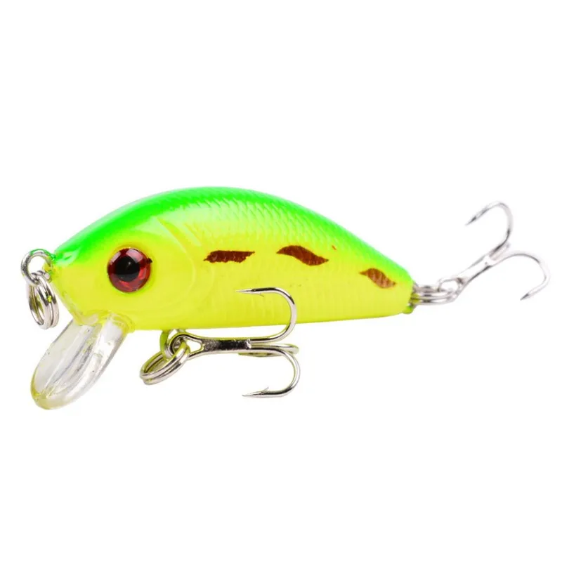 Señuelo de pesca Minnow, cebo duro, Wobbler, cebo de plantilla, Crankbait, rayas, lubina, aparejos de pesca, SwimBait, 50mm, 4,5G, 1Pc - imagen 2