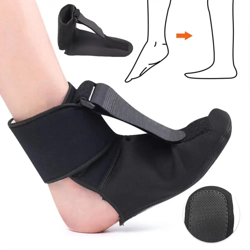 Férula de compresión para fascitis Plantar, calcetín, correa elástica ajustable, soporte ortopédico para pie de caída Dorsal, agradable para la piel, cómodo - imagen 4