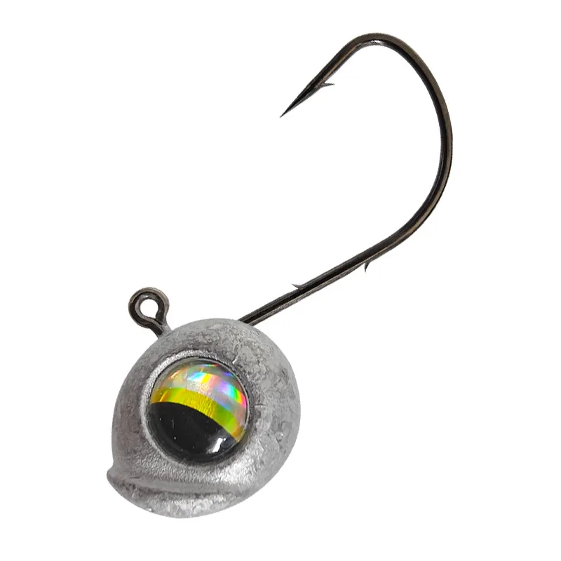 MUKUN 10 unids/lote 2,5G 3,5G 5G 7G anzuelo de pesca para Ajing anzuelos con cabeza de anzuelo anzuelos de pesca de gusano suave aparejos - imagen 5