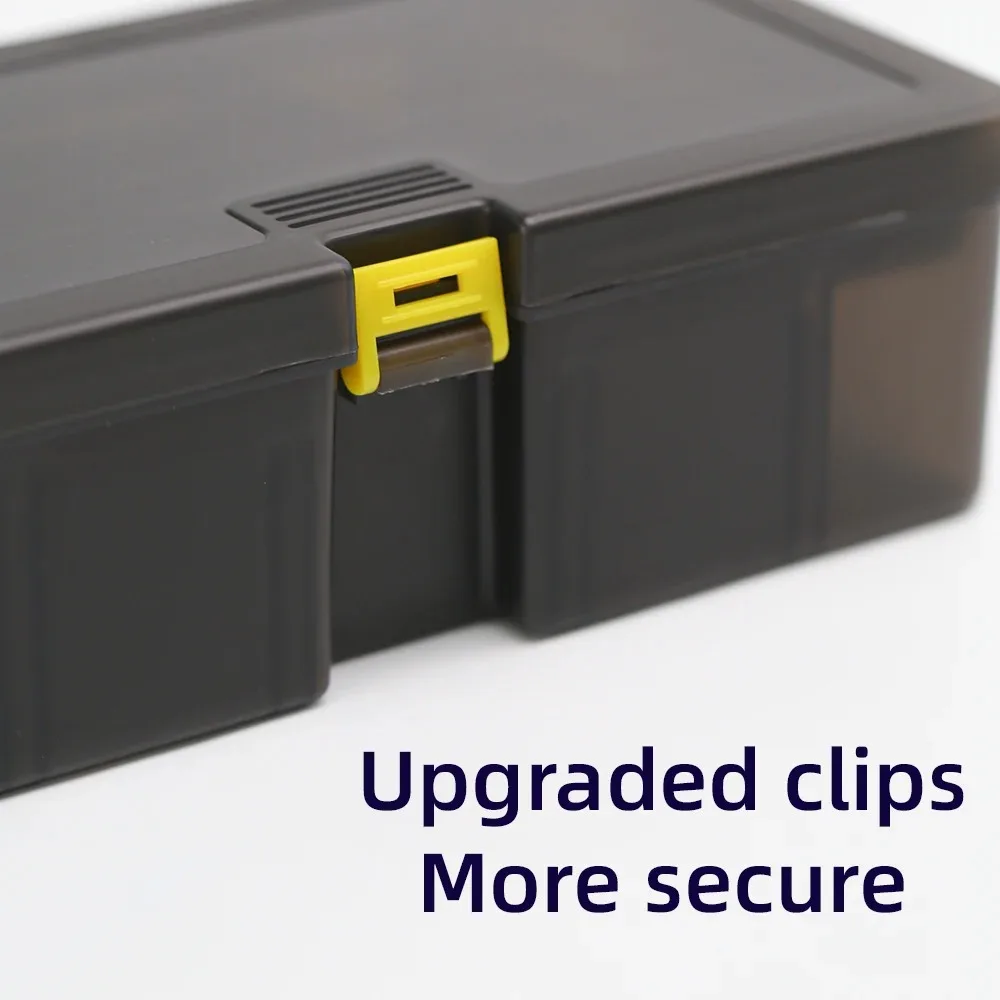 Caja de equipo de pesca de gran capacidad, accesorios de pesca, caja de almacenamiento de herramientas, gancho, cebo, caja de señuelos, organizador de suministros de pesca - imagen 3