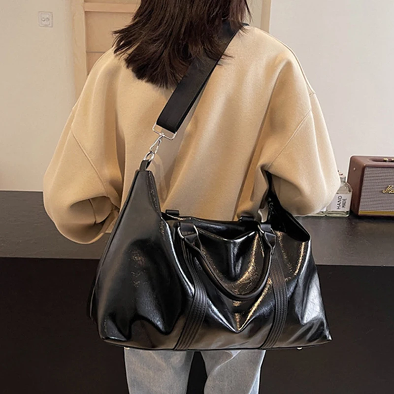 Bolsa de viaje para gimnasio para mujer, bolsa de viaje al aire libre, entrenamiento de acampada, Fitness, mochila de Yoga con asa superior, bolsas deportivas para acampar - imagen 3