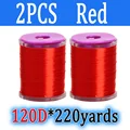 2pcs Red 120D