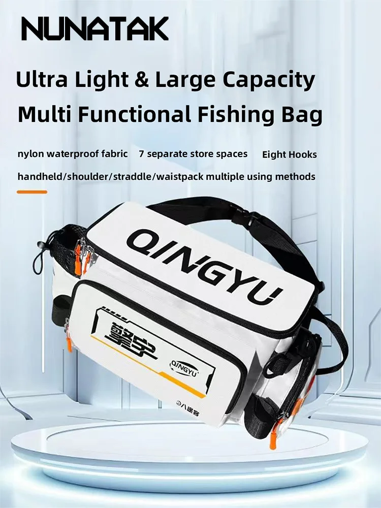 NUNATAK-Bolsa de pesca de alta capacidad, bolsa de almacenamiento de viaje, resistente al desgaste, anticorte, gran espacio de almacenamiento - imagen 4