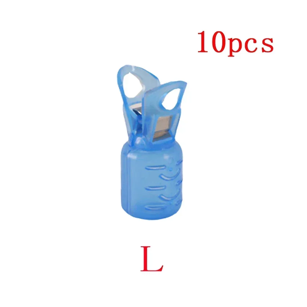 10 Uds. Protector de plantillas de pesca, cubiertas de señuelos, ganchos, cubierta de plantilla de calamar, paraguas, tapas de seguridad, accesorios de pesca, herramientas