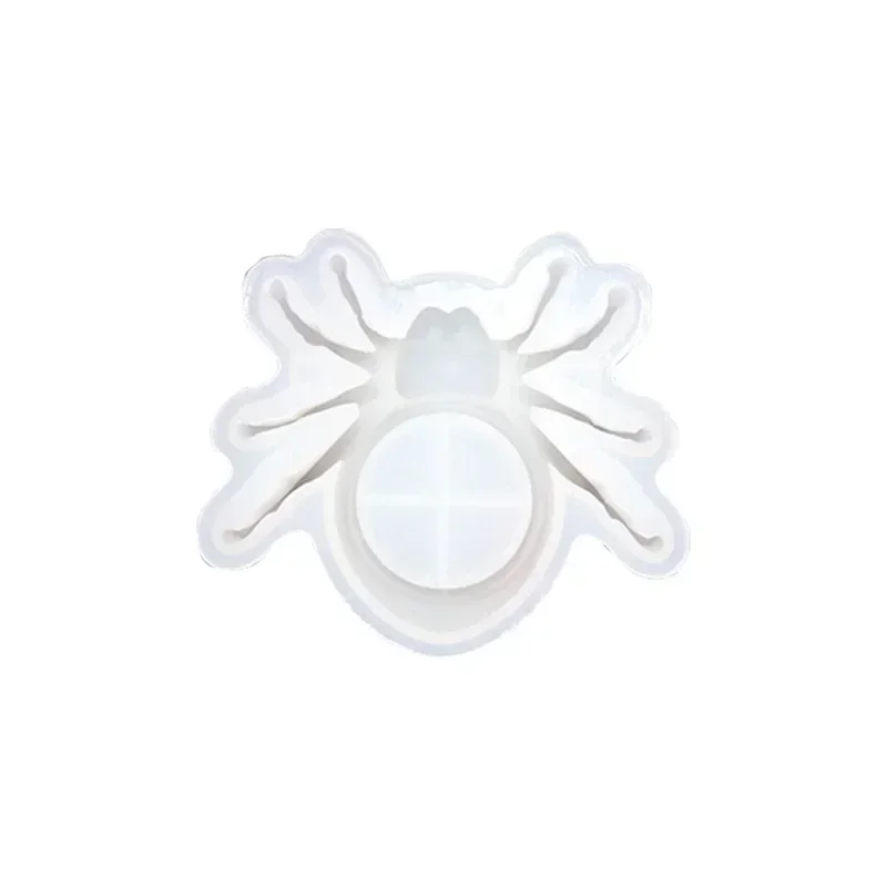 Molde portavelas estilo Halloween, araña 3D hecha a mano, moldes creativos de silicona, decoración gótica de araña, candelabro, molde para taza de vela - imagen 5