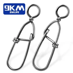 Duo Lock Snap Broche Giratorio Inoxidable para Lubina