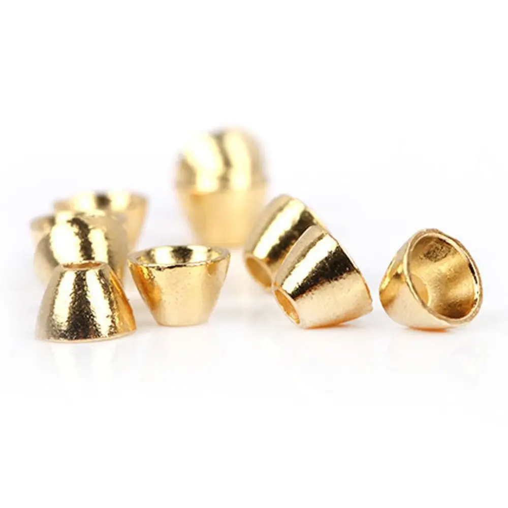 10 Uds. De cuentas de tungsteno con forma de gota de aleación de tungsteno, bonito diseño 4*3/4*3,5/5*4, Material para atado de moscas, atado de moscas de pesca, cuentas ranuradas