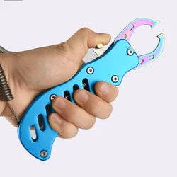 Pinzas pesca multifunción acero inoxidable con cortaanillas y lip grip