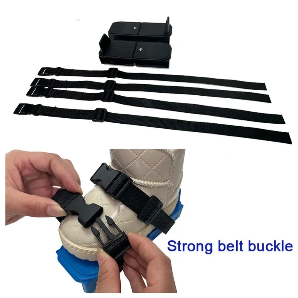 Patines de hielo profesionales galvanizados para niños, patines universales estables, zapatos de entrenamiento ajustables, Unisex - imagen 4