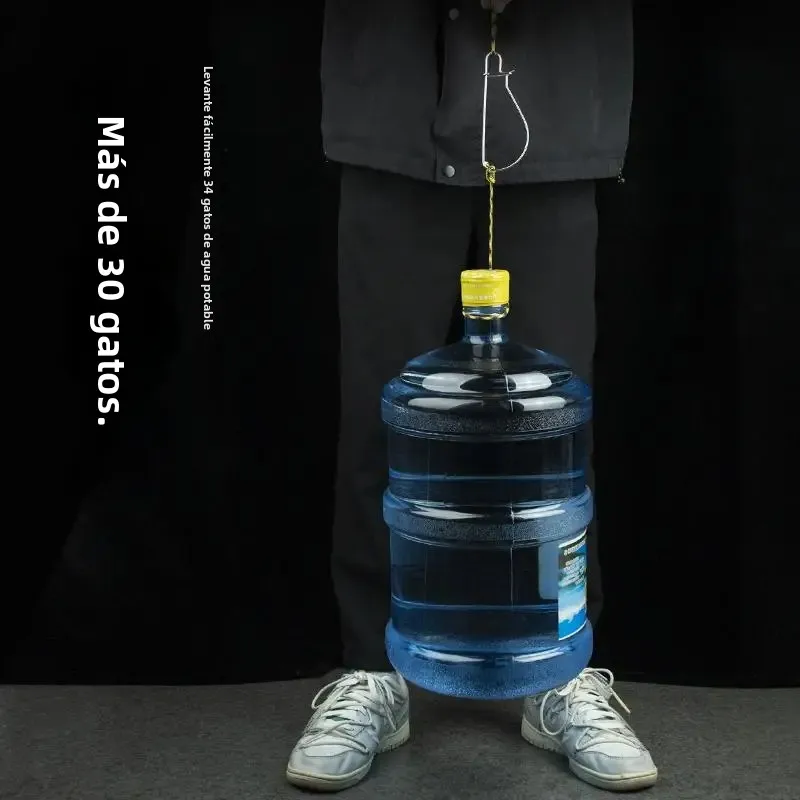 LINNHUE-accesorios para aparejos de pesca, hebilla de bloqueo de pesca, larguero de pescado vivo de acero inoxidable - imagen 2