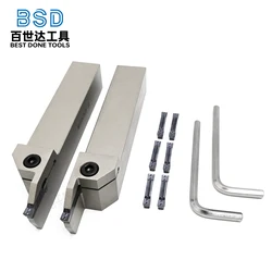Portaherramientas de ranurado externo MGEHR con insertos MGNM