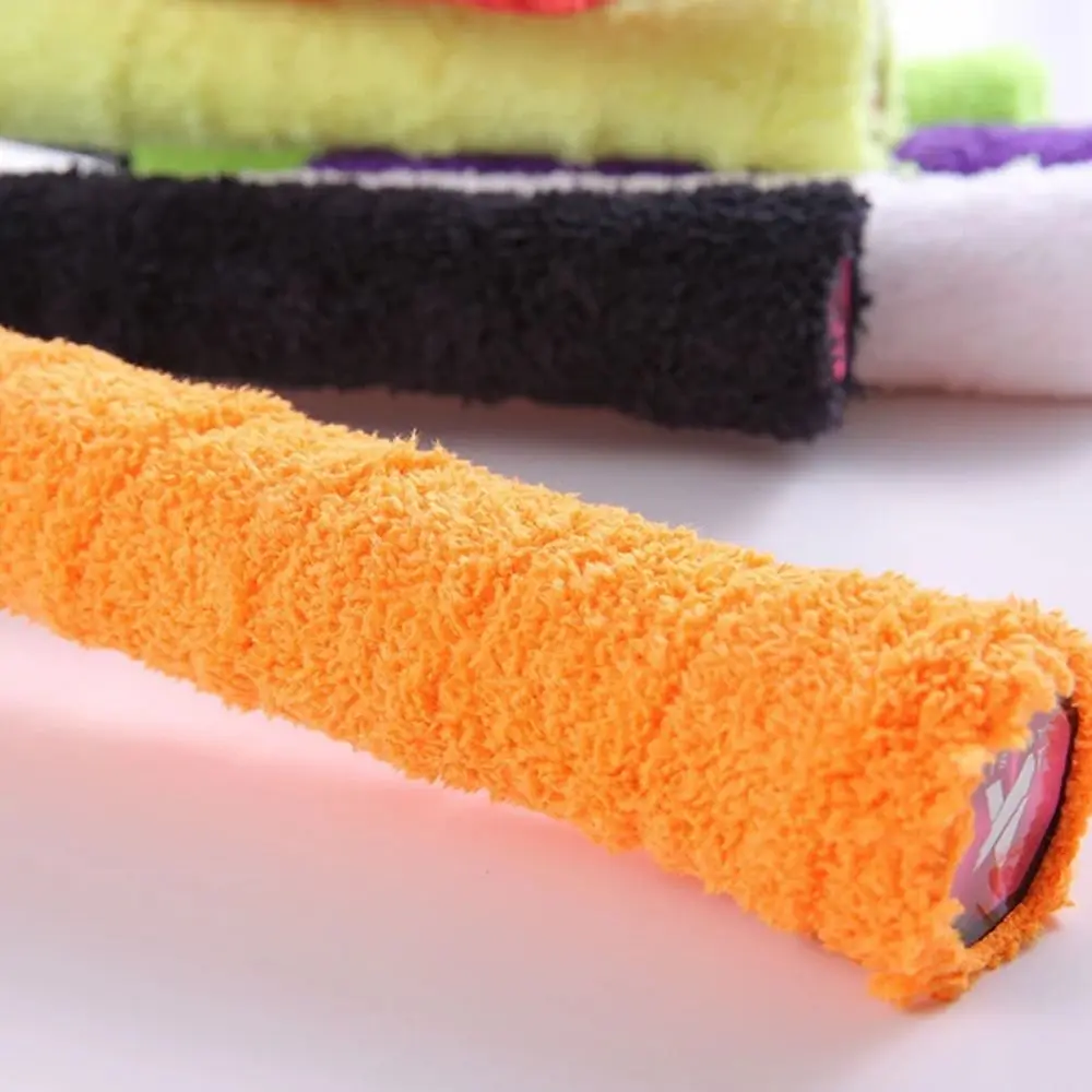 Overgrip de raqueta de bádminton colorido, toalla de tenis absorbente de sudor de 10M de longitud, agarre de mano, cinta de agarre suave antideslizante - imagen 3