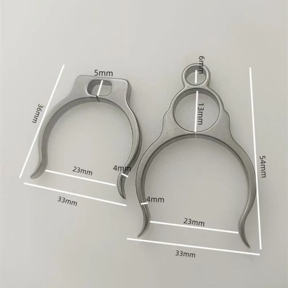 Colgador de hervidor de titanio gris para botellas deportivas - imagen 5