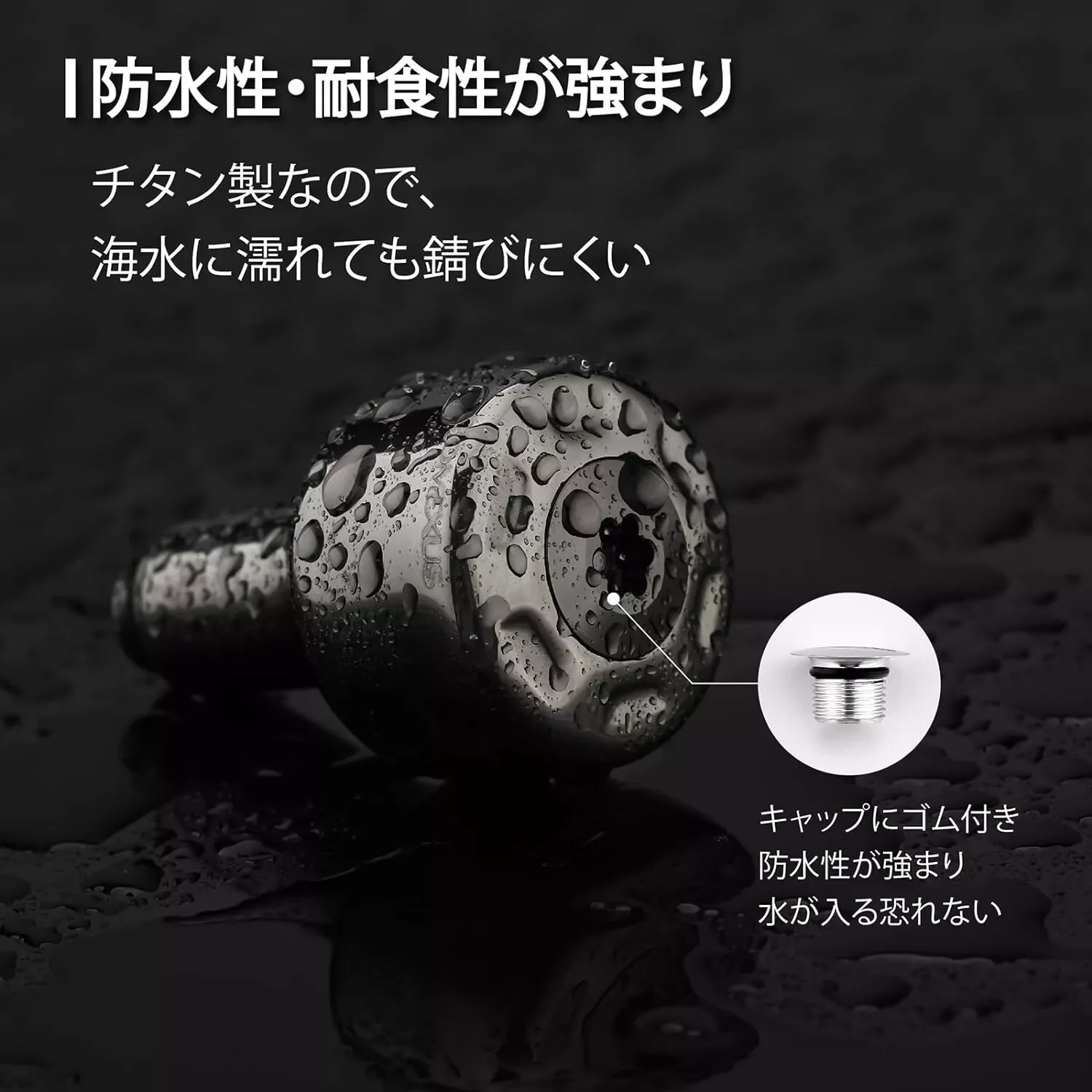 Perilla de alimentación de titanio Gomexus de 27mm para Shimano Stradic Vanquish Antares Exsence DC Daiwa Exist LT Tuning Spinning Baitcaster Reel - imagen 2