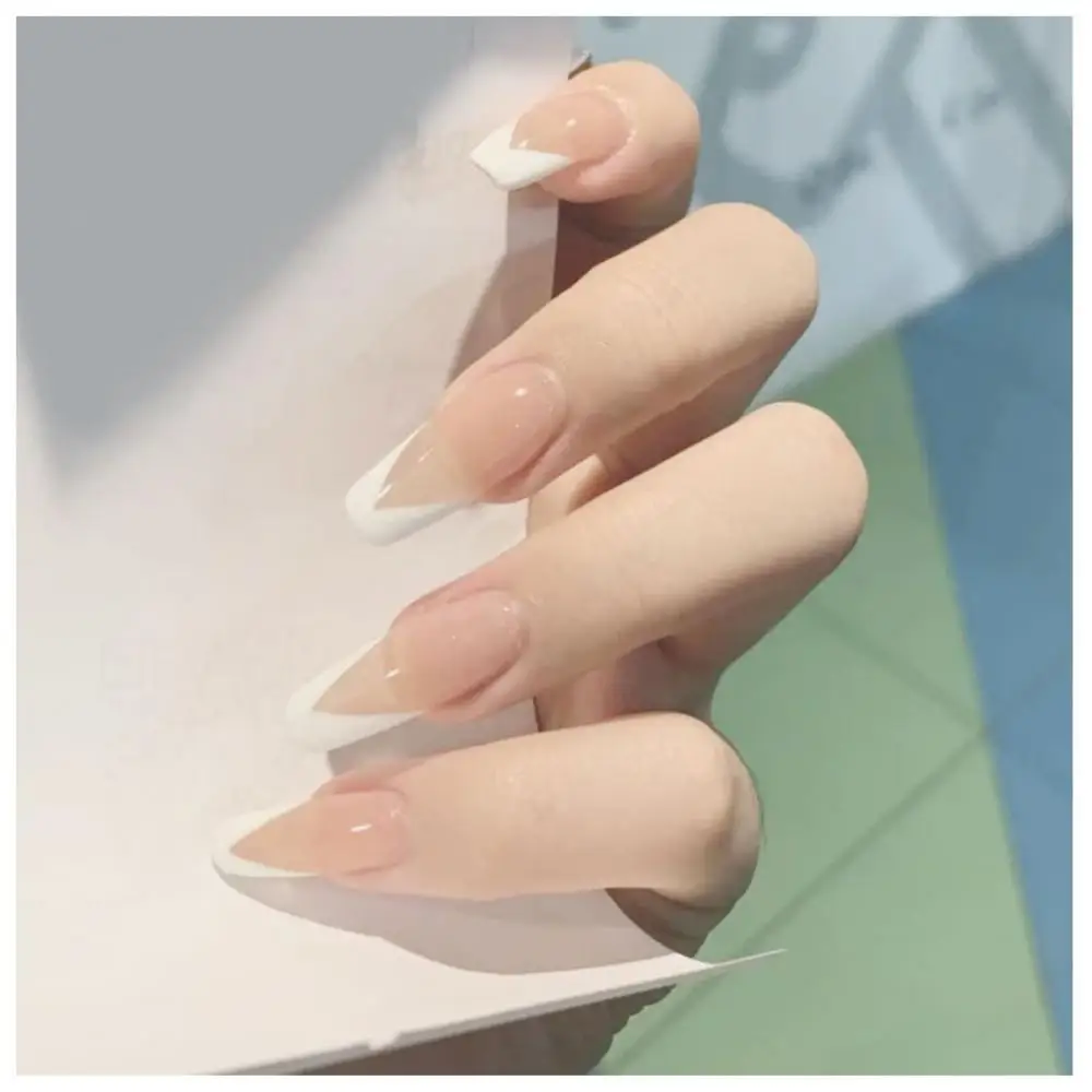 Plantilla de Arte de uñas de acero inoxidable, manicura francesa, modelo de placa de plástico, modelo de placa de acero, plantilla de uñas de cristal, placas de pintura de uñas - imagen 4