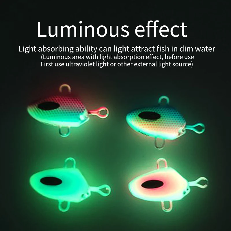 Señuelo luminoso ZYZHE – Cebo duro de hundimiento rápido para barco - imagen 3