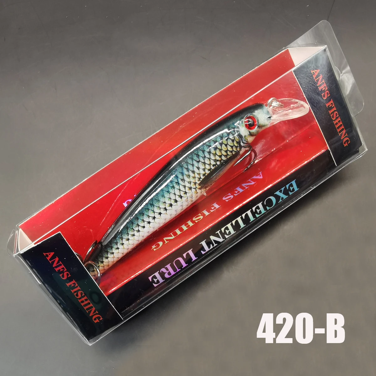 Señuelo minnow colorido para pesca - imagen 2