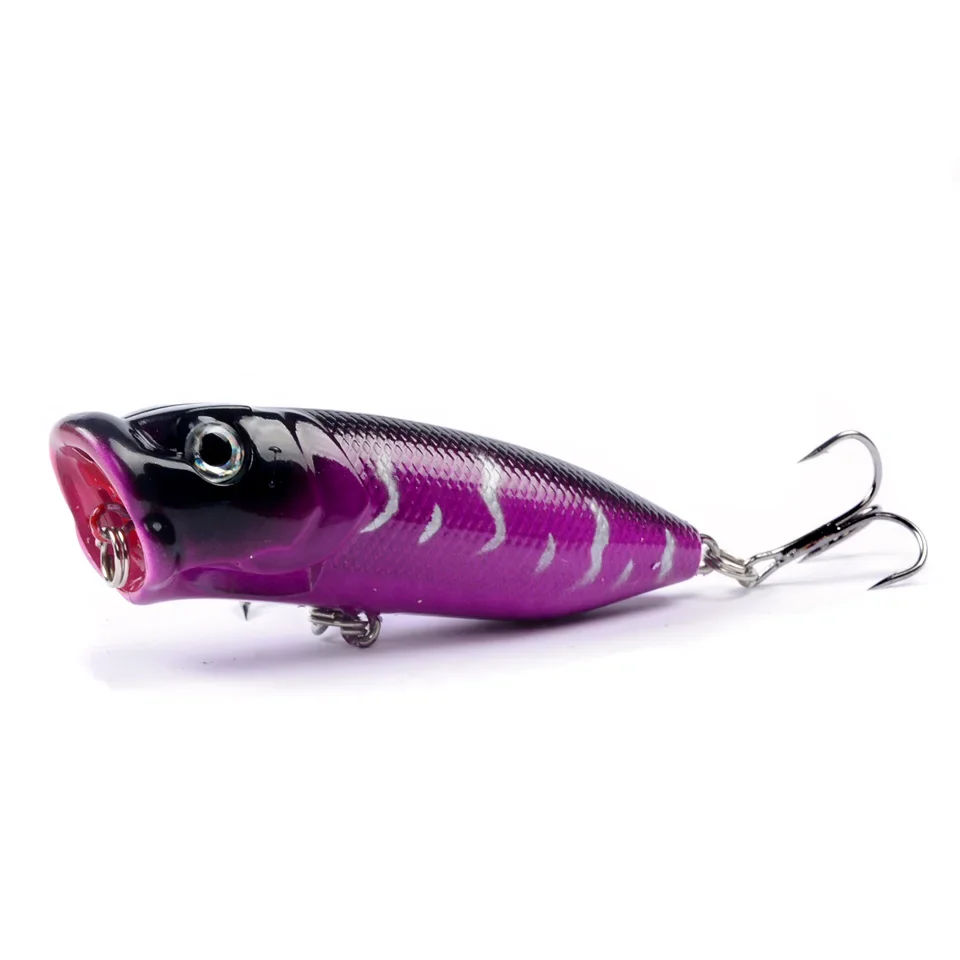 Señuelo de pesca de alta calidad, 1 piezas, Topwater Popper bait, Crankbait, Wobblers, aparejos de pesca de 6,5 cm/12g, 6 colores disponibles, gran oferta - imagen 3