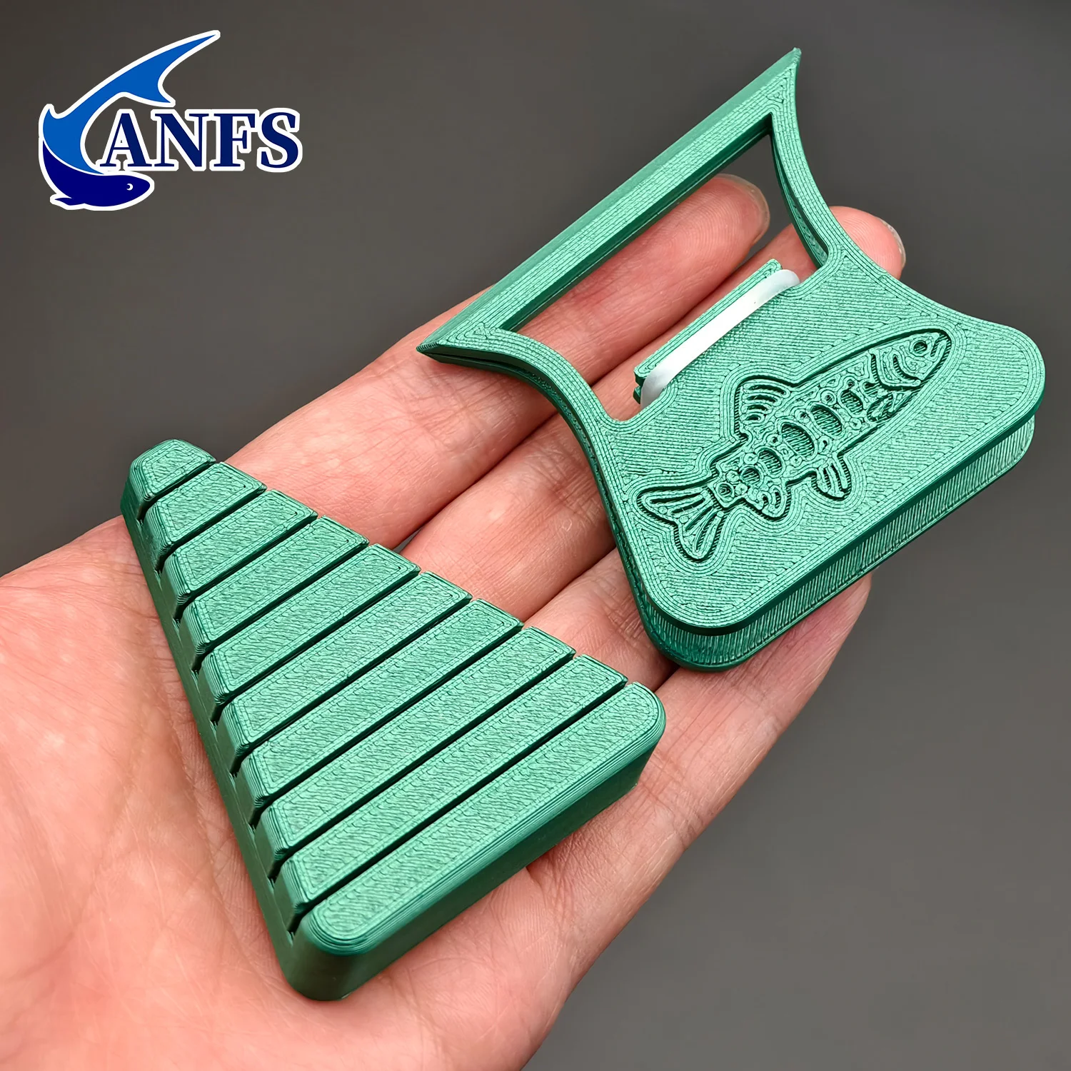 ANFS Kit para montaje de moscas con pinzas y plumas CDC - imagen 2