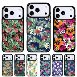 Funda iPhone con diseño tropical hibisco Aloha – Carcasa decorativa