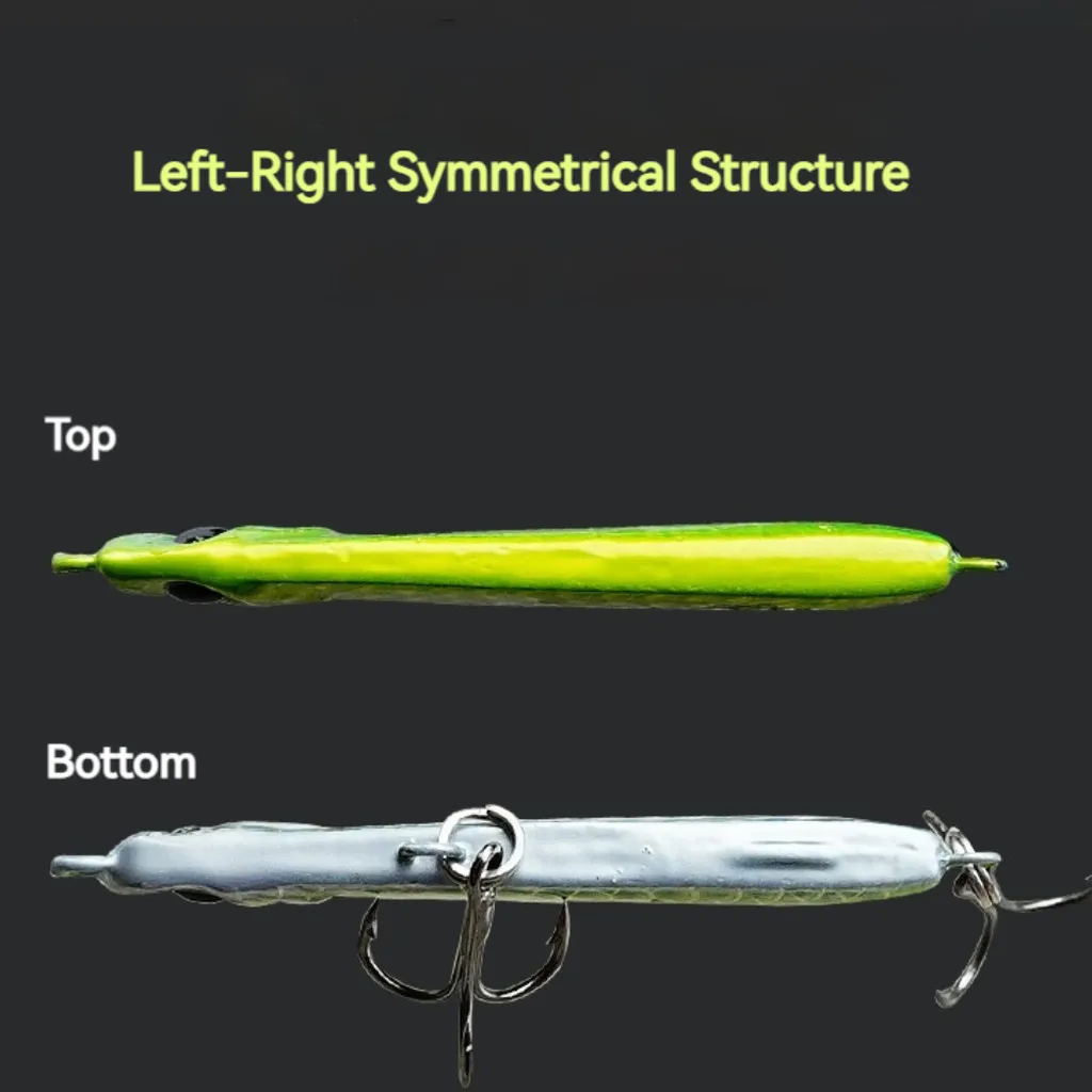 Señuelo de pesca de Metal piezas, cebo giratorio de pesca de agua completa, plantilla de Metal láser, cuchara Biat, 1 unidad - imagen 5