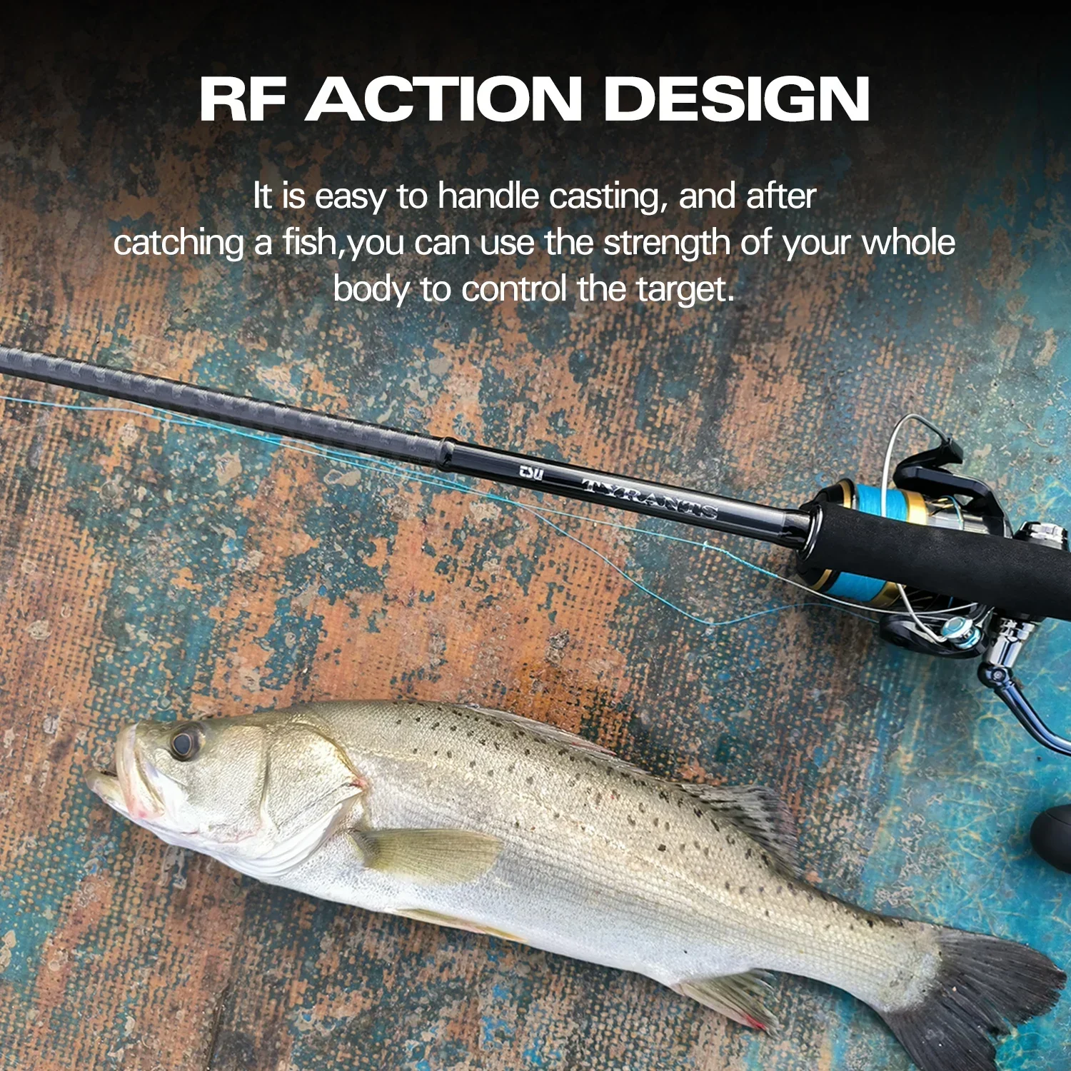 TSURINOYA S802M S902M S962M S962MH caña giratoria de playa costera de fundición larga TYRANTS arpas de pesca de mar de alta resistencia Rocky Shore - imagen 5