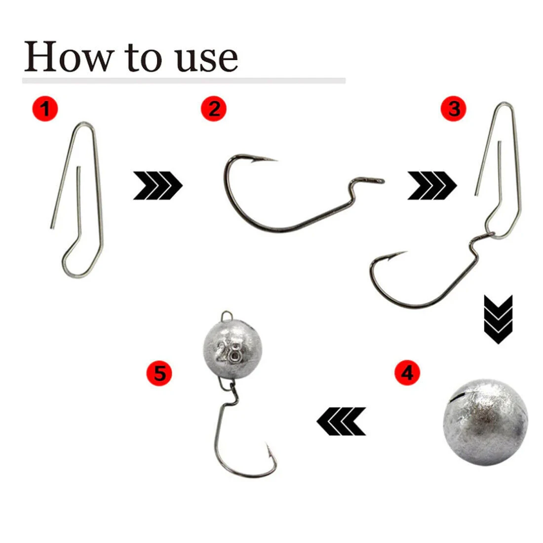 9KM Cheburashka Pesas Cheb Ball Plumbadores de agua dulce, 10 ~ 30 piezas a granel - imagen 4