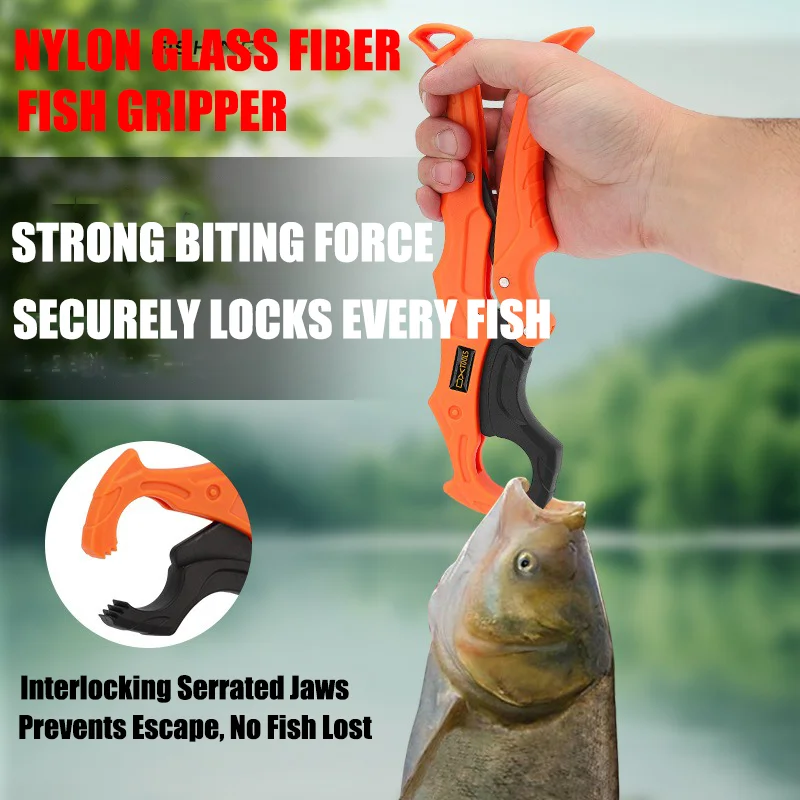 Pinza para Peces Ligera – Nailon y Fibra de Vidrio, Boca Ancha - imagen 2