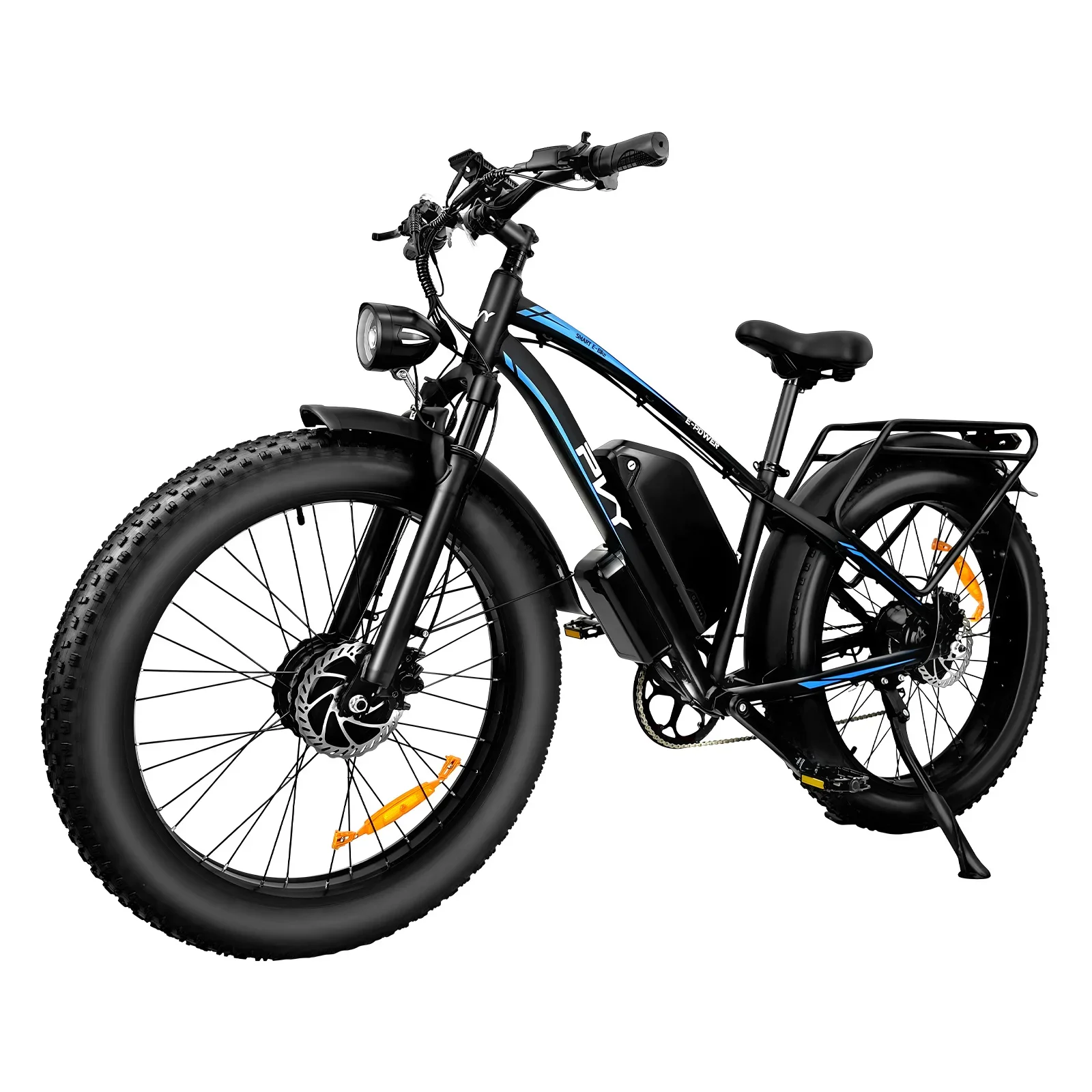 Bicicleta eléctrica PVY MAX26 2400W ciudad 55 km/h neumático 26" - imagen 4
