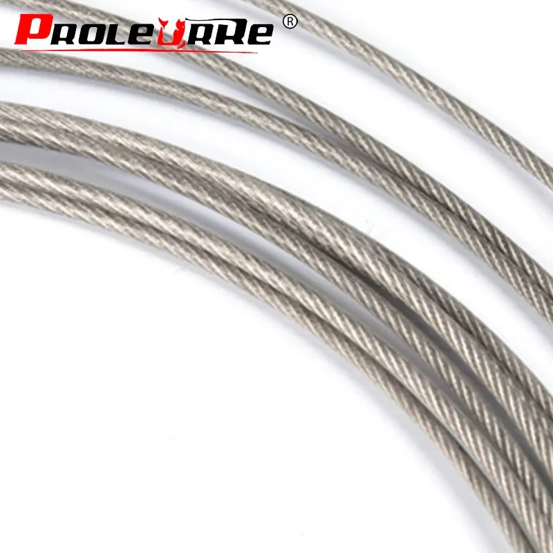 Hebilla de bloqueo de pesca de 5M, botón de bloqueo, cadena retráctil de bloqueo de pescado, hebilla de acero inoxidable de 5 metros, aparejos de pesca PR-456 - imagen 5