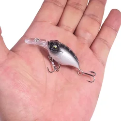Señuelo Minnow Crankbait con sonajero para lubina