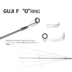 Caña de Spinning Fishingfans X Cruz Carbon – Guía Fuji y Corcho