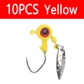 10pcs Yellow