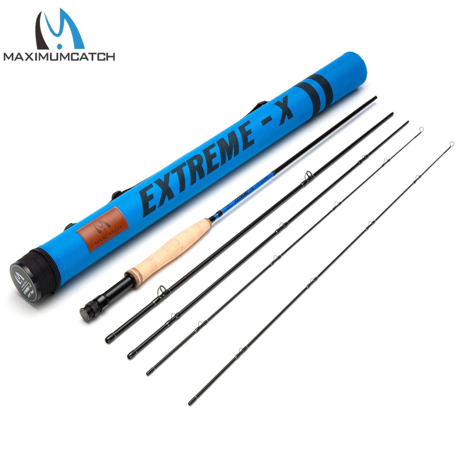 Maxcatch Extreme-X caña de mosca acción rápida 9ft 5WT