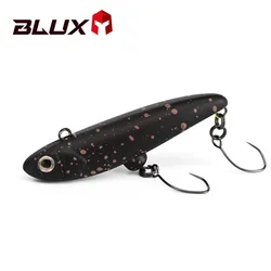 BLUX Dartrun 46mm 4,3g tapón de hundimiento sin labios señuelo de pesca Crankbait flujo área truchas dardos cebo Artificial de plástico aparejos