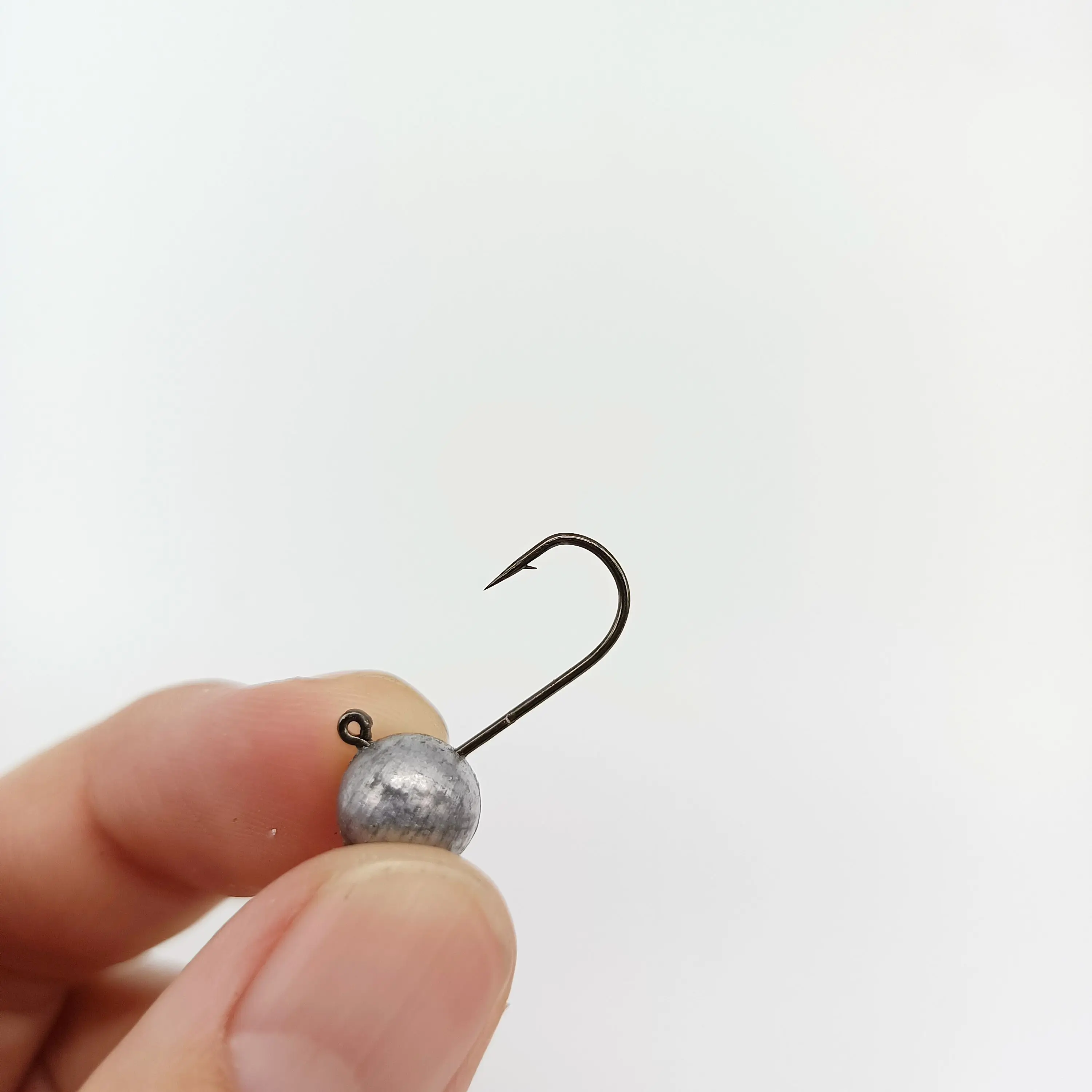 DUODUOYU-minianzuelo de pesca con cabeza plomada, accesorios de pesca artificiales, 1g/2g/3,5g, 10 unidades por lote - imagen 4