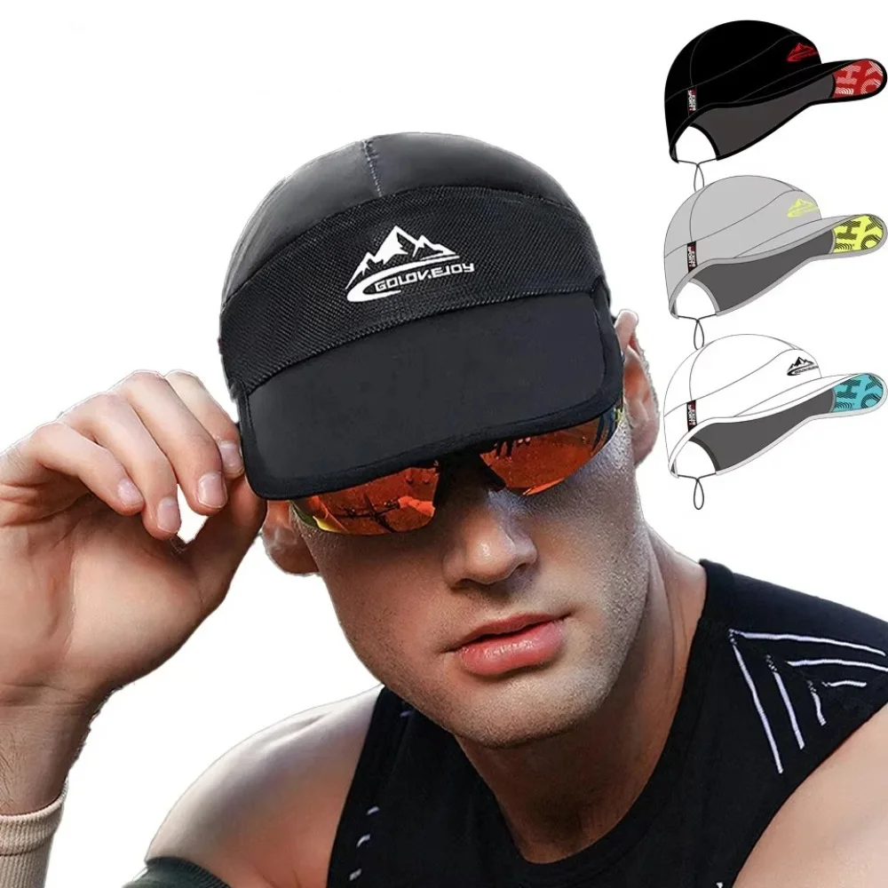 Gorro informal para correr de secado rápido, gorra de montañismo Anti-UV transpirable, gorra de ciclismo Unisex - imagen 2