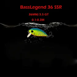 Mini Crankbait BassLegend Camion SSR – Señuelo para aguas someras