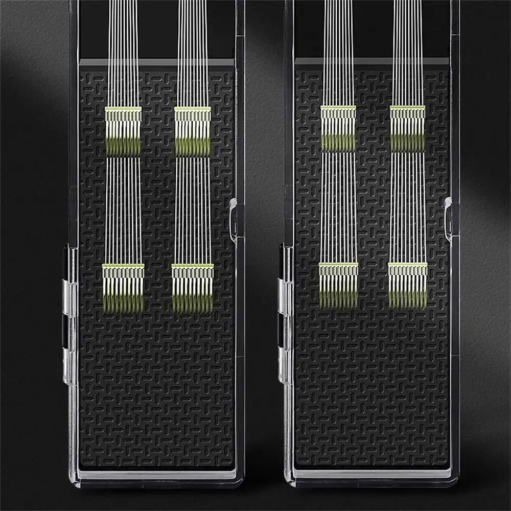 Anzuelos de pesca de arrastre de 10kg con línea Tippet, anzuelos de doble línea de acero al carbono, subsedal, anzuelos de línea de pesca de alta resistencia, equipo de pesca - imagen 2