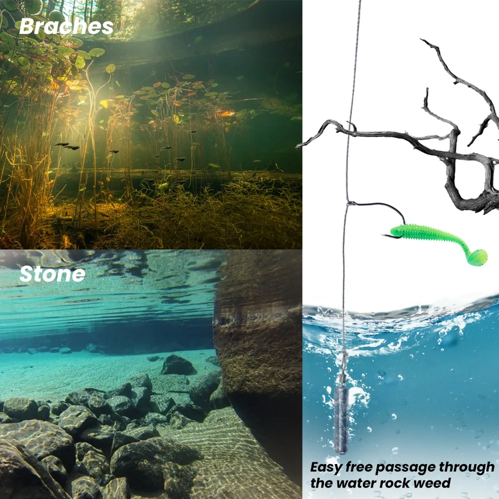 Goture 28 Uds juego de plomo de pesca 3,5g 5g 7g 10g 14g tiro de gota peso de pescado cebos de pesca de carpa accesorios de aparejos de pesca - imagen 5