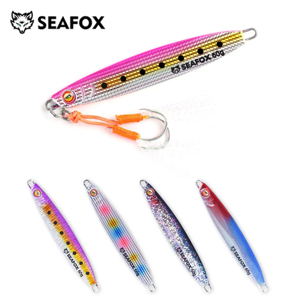 Cuchara Jigging SF09 Seafox – Señuelo metálico de fundición lenta