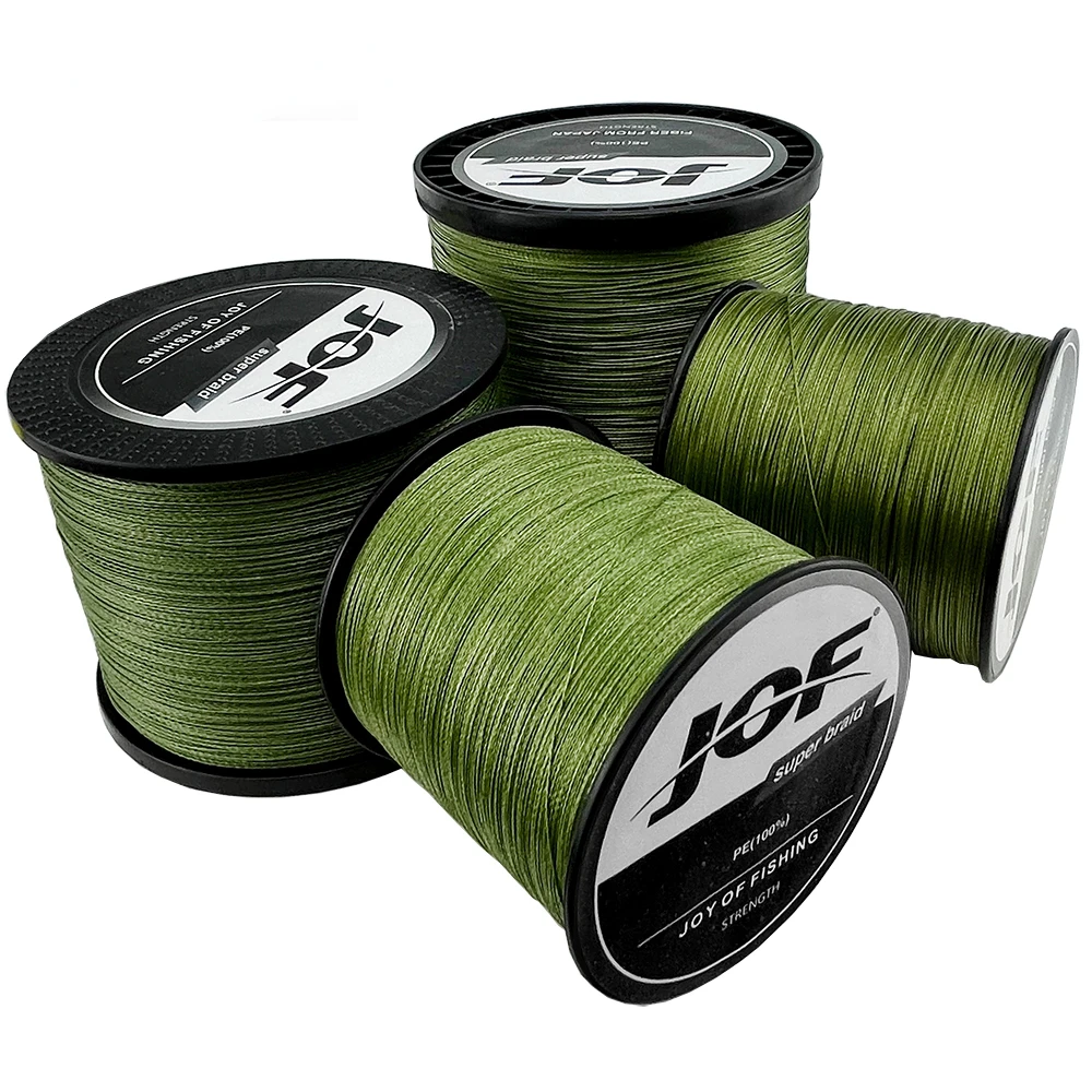 Sedal trenzado X8 de pesca JOF – larga distancia para mar y barco - imagen 3