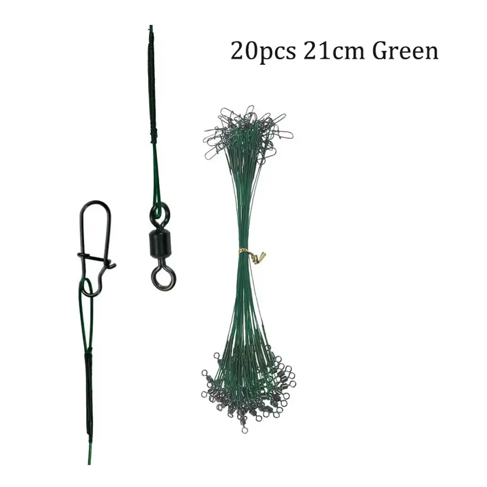 20pcs 21cm green