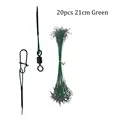 20pcs 21cm green